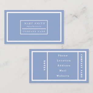 Tarjeta De Visita Serenidad Moderna Simple