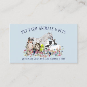 Tarjeta De Visita Servicio de alojamiento de animales