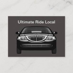 Tarjeta De Visita Servicio de Autobuses Hailing Taxi de Lujo