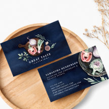Servicio de Catering Acuarela Azul