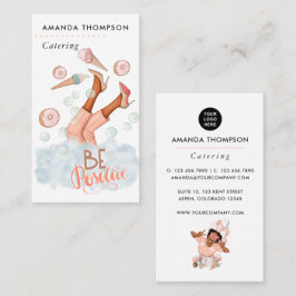 Tarjeta De Visita Servicio de Catering para Eventos