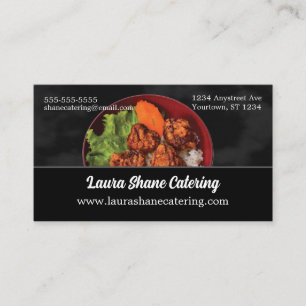 Tarjeta De Visita Servicio de comida para restaurantes Catering Ensa