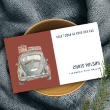 SERVICIO DE CONDUCTOR DE TAXI DE COLOR DE AGUA MAR