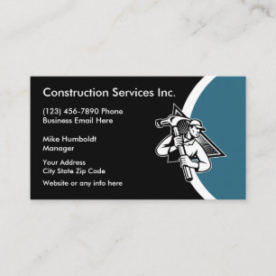 Tarjeta De Visita Servicio de Construcción