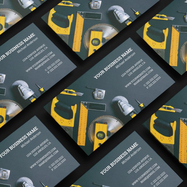 Tarjeta De Visita Servicio de Construcción de Edificios (Subido por el creador)