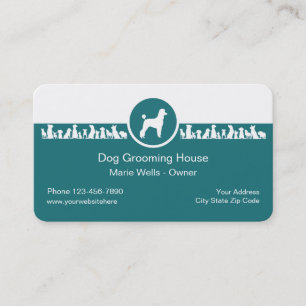 Tarjeta De Visita Servicio de cría de perros