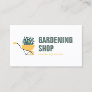Tarjeta De Visita Servicio de cuidado de césped y jardinería Cortacé