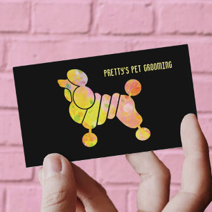 Tarjeta De Visita Servicio de cultivo profesional de Mascotas de car