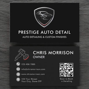Tarjeta De Visita Servicio de detección automática de código QR de l