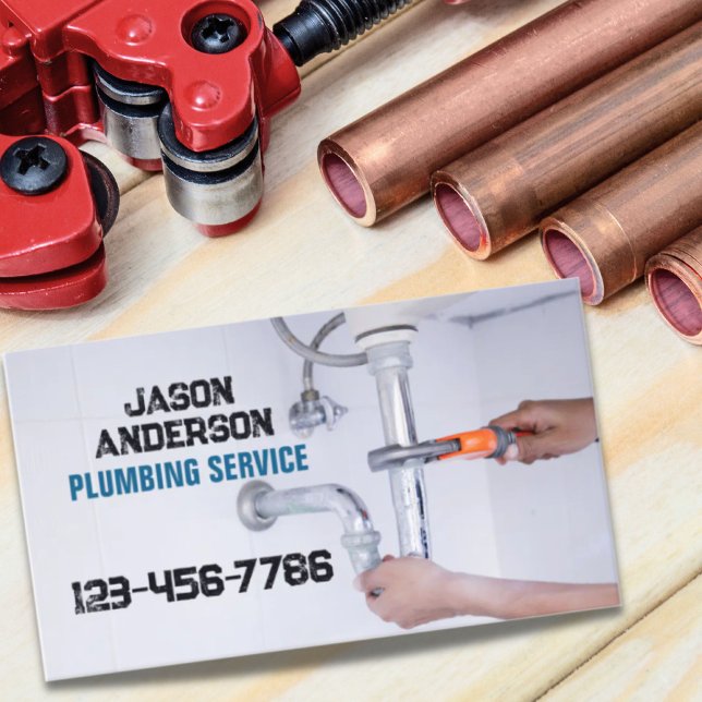 Tarjeta De Visita Servicio de fontanería para el mandamero de fontan (Subido por el creador)