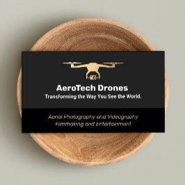 Tarjeta De Visita Servicio de fotografía aérea por drones y videogra