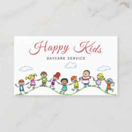 Tarjeta De Visita Servicio de guardería infantil