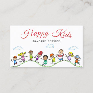 Tarjeta De Visita Servicio de guardería infantil