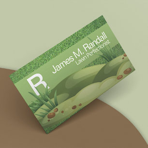 Tarjeta De Visita Servicio de jardín moderno y divertido