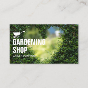 Tarjeta De Visita Servicio de jardinería y cuidado de césped