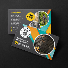 Tarjeta De Visita Servicio de lavado eléctrico de limpieza del lavab