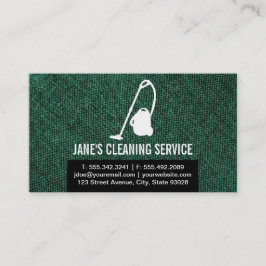 Tarjeta De Visita Servicio de limpieza