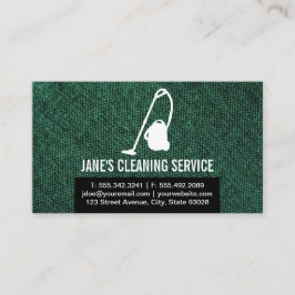 Tarjeta De Visita Servicio de limpieza
