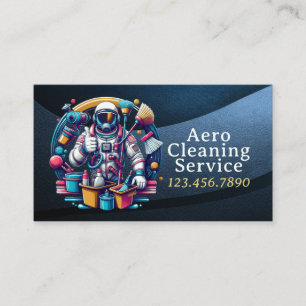 Tarjeta De Visita Servicio de limpieza de casas modernas ama de llav
