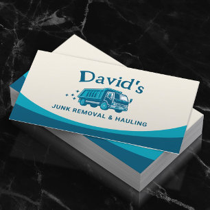 Tarjeta De Visita Servicio de limpieza de eliminación y eliminación 