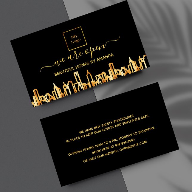 Tarjeta De Visita Servicio de limpieza de la casa de la ciudad comer (Subido por el creador)