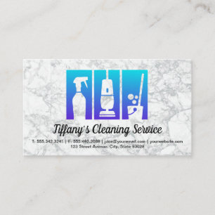 Tarjeta De Visita Servicio de limpieza del hogar Classic Maid