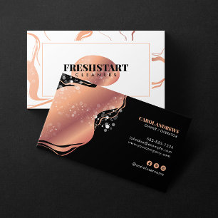 Tarjeta De Visita Servicio de limpieza del hogar con personal de lim