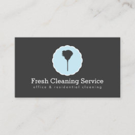 Tarjeta De Visita Servicio de limpieza, Housekeeper Vintage Style II