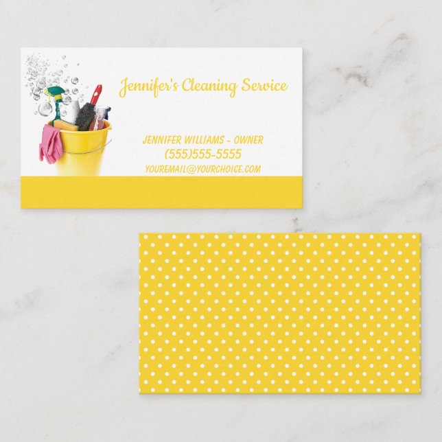 Tarjeta De Visita Servicio de mantenimiento de la casa (Anverso / Reverso)