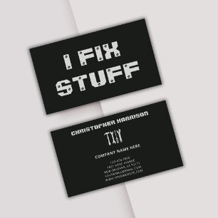 Tarjeta De Visita Servicio de mantenimiento de reparación profesiona