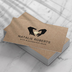 Tarjeta De Visita Servicio de Nacimiento y Dula Postparto