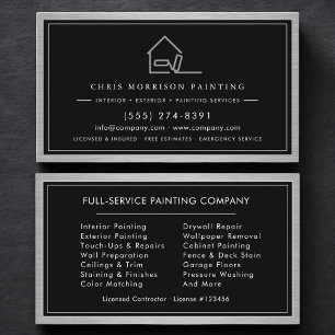 Tarjeta De Visita Servicio de Pintura Pintor de Casas
