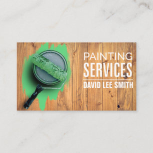 Tarjeta De Visita Servicio de pintura profesional
