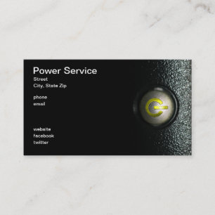 Tarjeta De Visita Servicio de poder