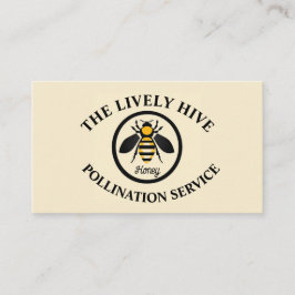 Tarjeta De Visita Servicio de polinización de abejas de miel Venta d