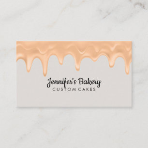 Tarjeta De Visita Servicio de postres para desayuno
