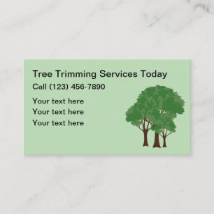 Tarjeta De Visita Servicio de recorte de árbol local