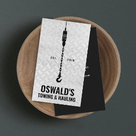 Tarjeta De Visita Servicio de remolque y aterrizaje