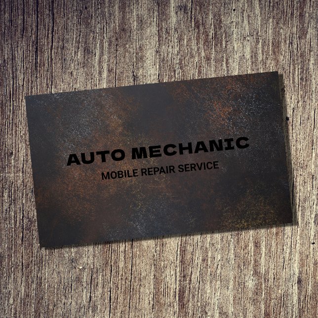 Tarjeta De Visita Servicio de reparación automática mecánica Metaliz (Subido por el creador)