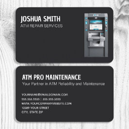Tarjeta De Visita Servicio de reparación de ATM