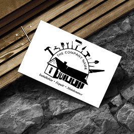 Tarjeta De Visita Servicio de reparación de viviendas de construcció