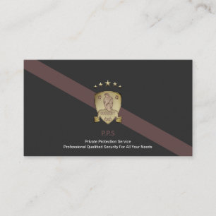 Tarjeta De Visita Servicio de seguridad privado