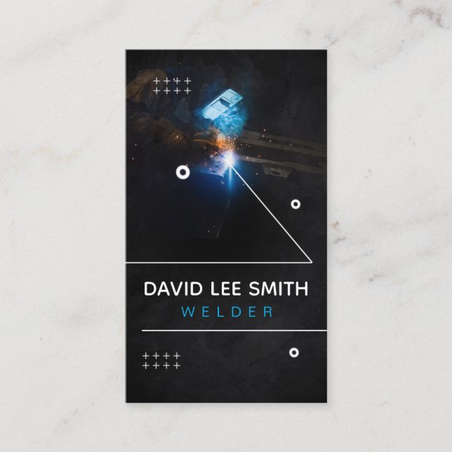 Tarjeta De Visita Servicio de soldadura/soldadura (Anverso)