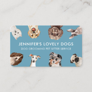 Tarjeta De Visita Servicio de visita de cachorros