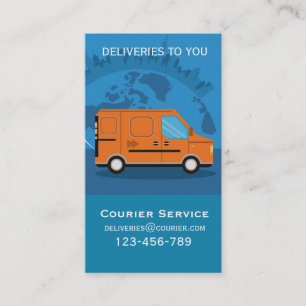 Tarjeta De Visita Servicio independiente de entrega de correo