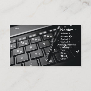 Tarjeta De Visita Servicio informático