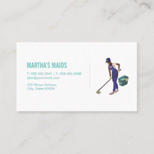 Tarjeta De Visita Servicio Maid