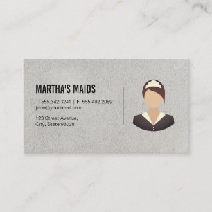 Tarjeta De Visita Servicio Maid