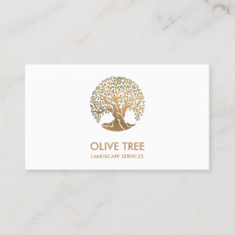 Tarjeta De Visita servicio paisajístico profesional y cuidado del cé