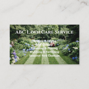 Tarjeta De Visita Servicio Premium Lawnpro